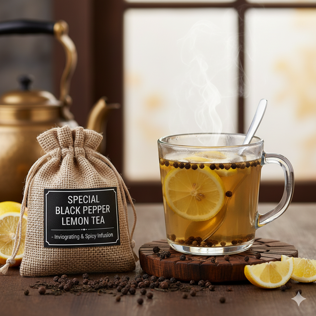Special Black Pepper Lemon Tea